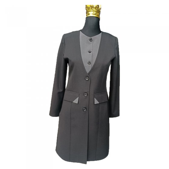 مانتو شلوار اداری جلیقه ای 1713