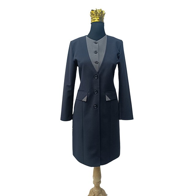 مانتو شلوار اداری جلیقه ای 1713