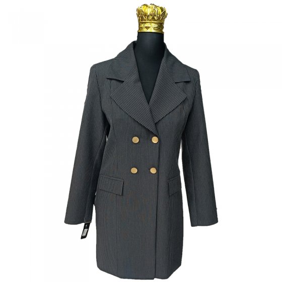 مانتو شلوار 4 دکمه شاینا فاستونی دیپلمات کد1742