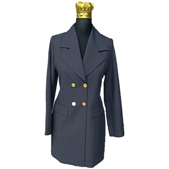 مانتو شلوار 4 دکمه شاینا فاستونی دیپلمات کد1742