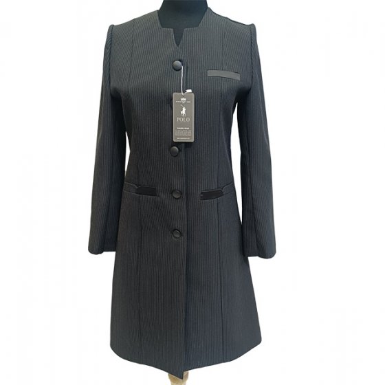 مانتو شلوار اداری فاستونی دیپلمات جیب ساتن کد1962