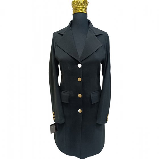 مانتو شلوار کرپ طلایی کد1728