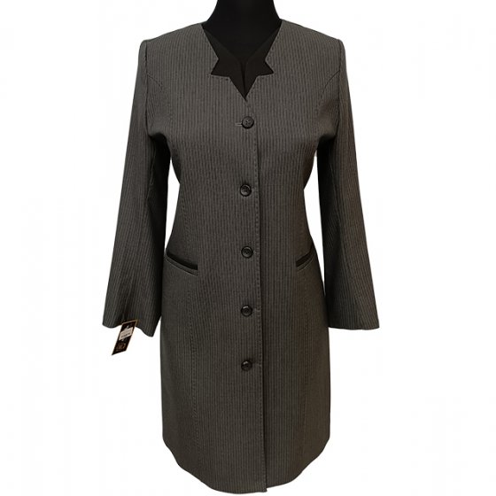 مانتو شلوار اداری دیپلمات ستاره ای کد2056