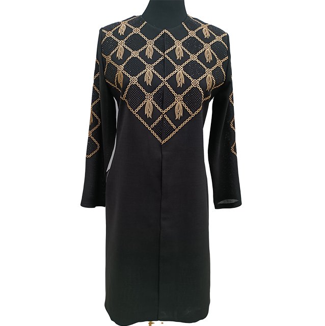 مانتو کرپ مجلسی لوزی کد1790