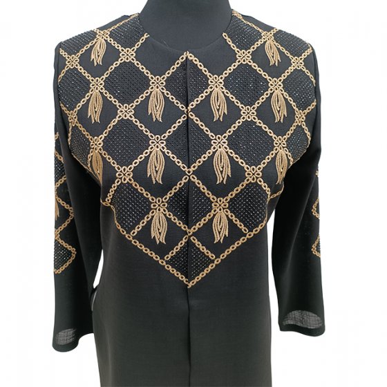 مانتو کرپ مجلسی لوزی کد1790