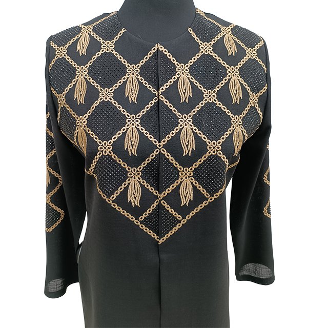 مانتو کرپ مجلسی لوزی کد1790