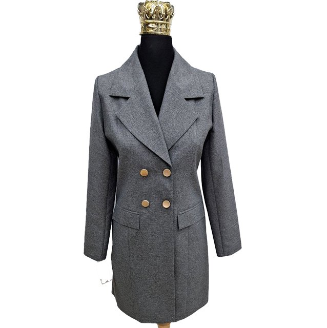 مانتو شلوار چهار دکمه فاستونی ساده 1792