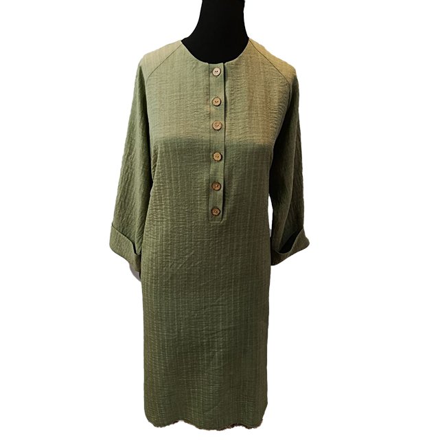 صوفیا دکمه چوبی جلو بسته (سامانتا) کد1434