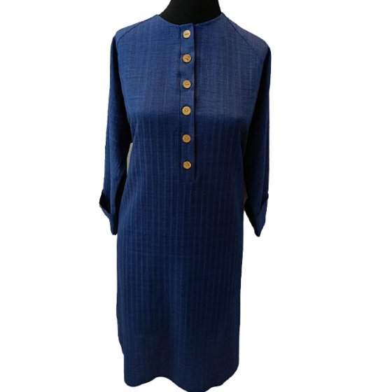 صوفیا دکمه چوبی جلو بسته (سامانتا) کد1434